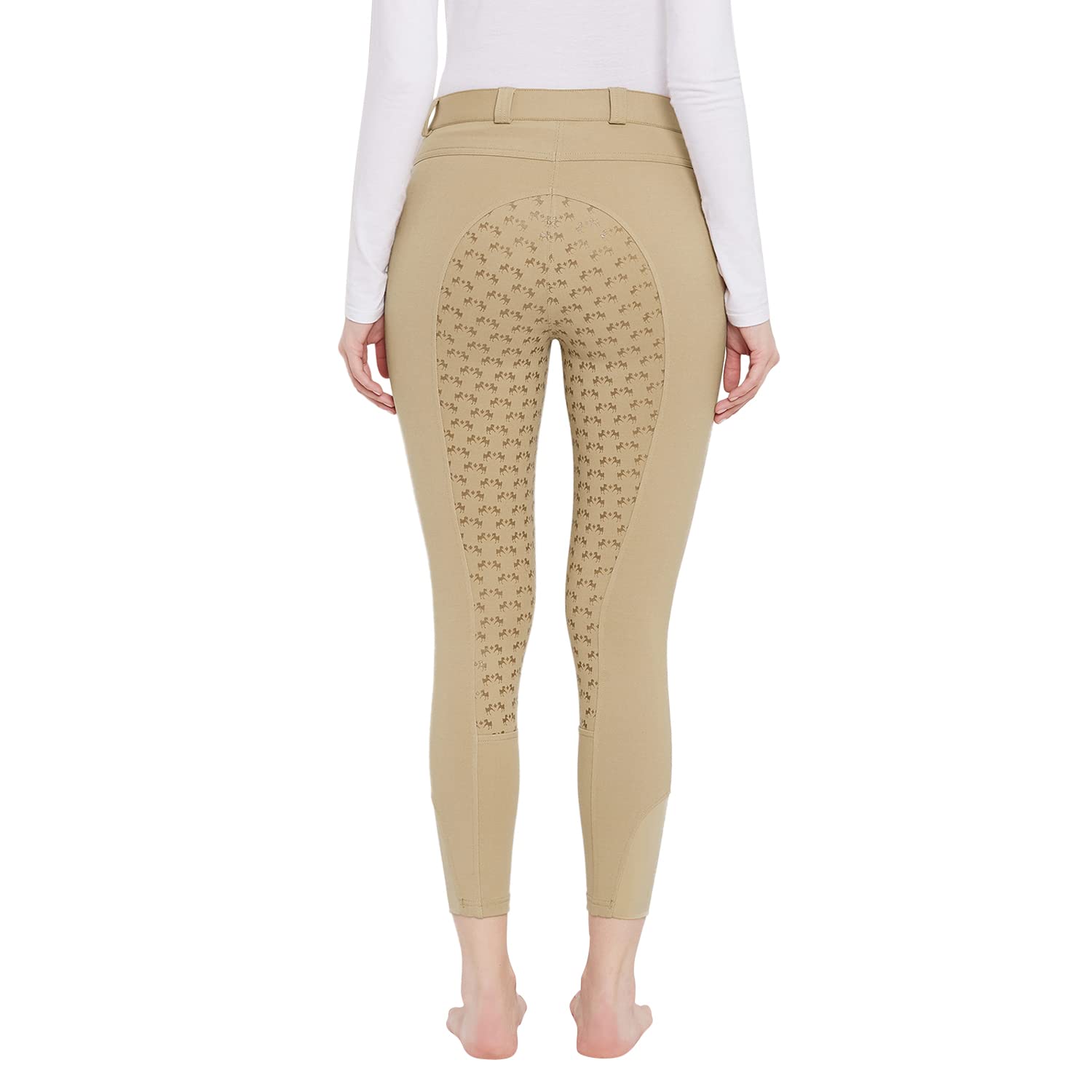 Equine Couture Heather Full Seat Breech - Premium Equestrian Riding Pants for Women - Comfortable & Stylish Horseback Riding Breeches for Dressage, Jumping & Show Competitions