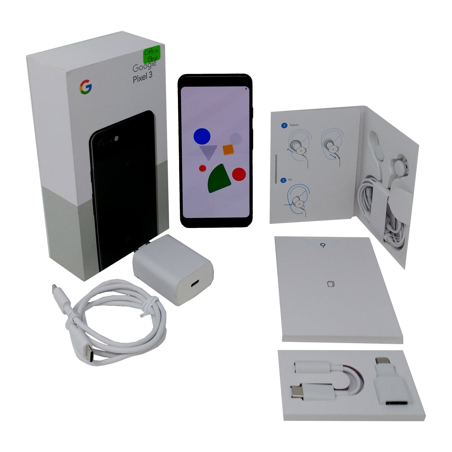 Google Pixel 3 128GB Unlocked Smartphone (Just Black) - Verizon Compatible - Perfect for Photography, Streaming & Business Use