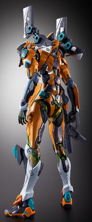 Bandai Metal Build Evangelion EVA Unit 00/00 Kai Prototype Action Figure - Neon Genesis Collectible Model for Anime Fans & Display