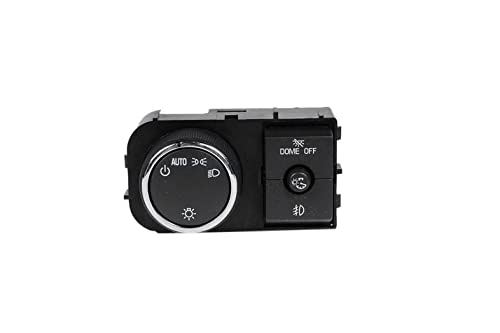 Chevrolet Headlight & Dome Light Switch - Replacement for Dashboard & Interior Lighting