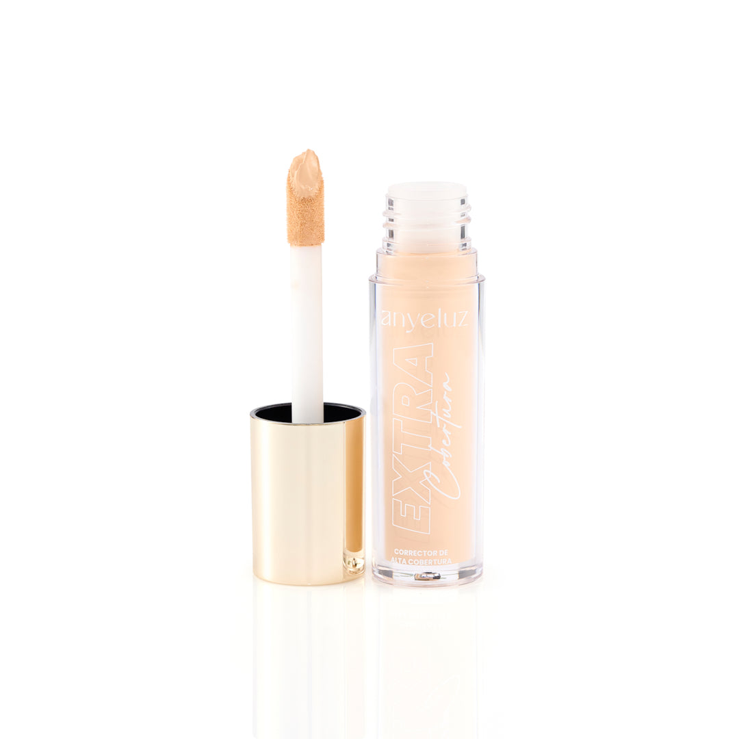 Extra Coverage Corrector - High Pigment Concealer for Dark Circles & Blemishes | Perfect for Everyday Makeup & Professional Use