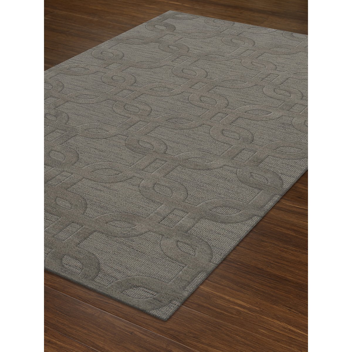 Dalyn Rugs Dover DV7 5' x 8' Silver Area Rug - Soft & Durable for Living Room, Bedroom, or Office Decor
