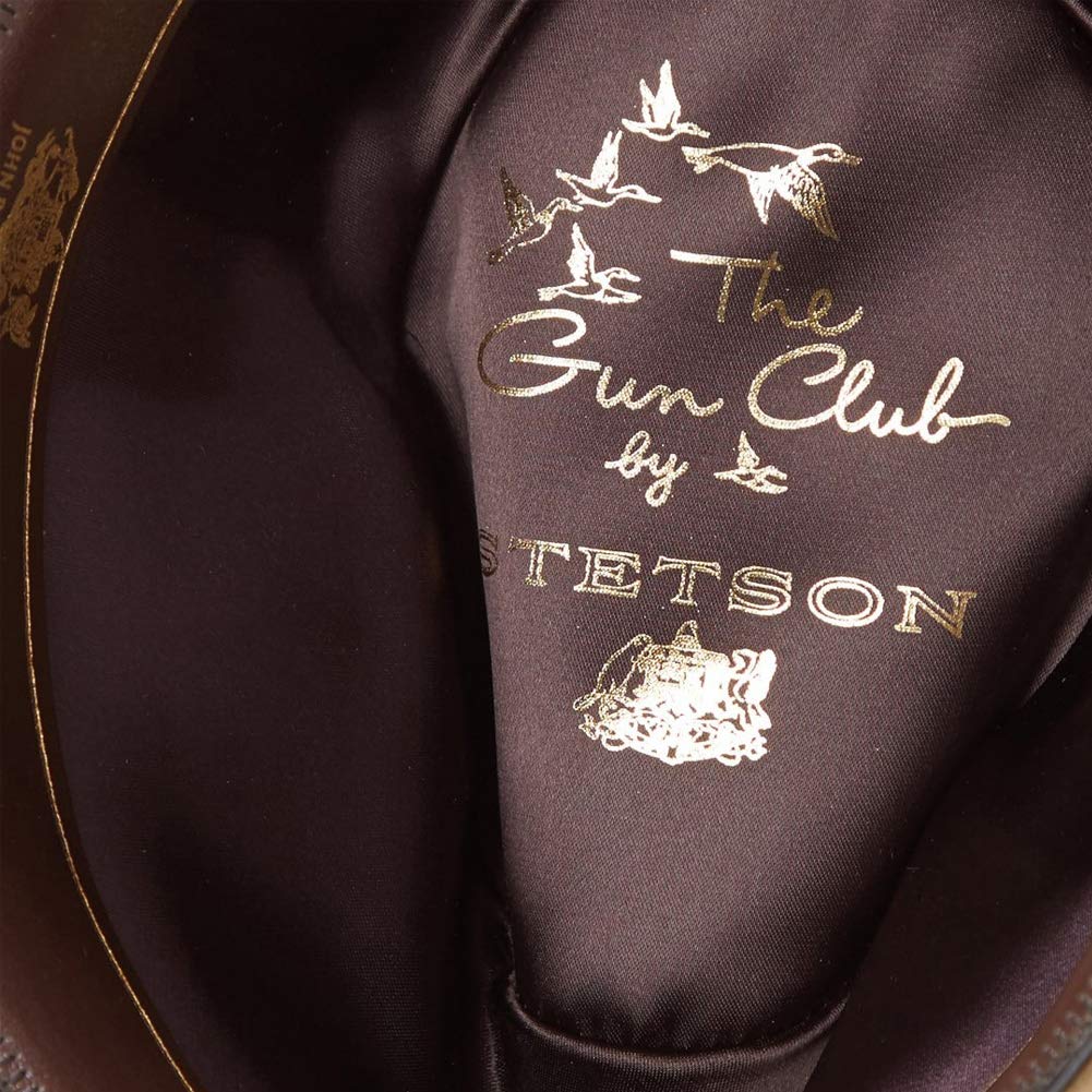 Stetson Catera Gun Club Hat for Men - Western Cowboy Style Felt Hat for Hunting & Outdoor Adventures