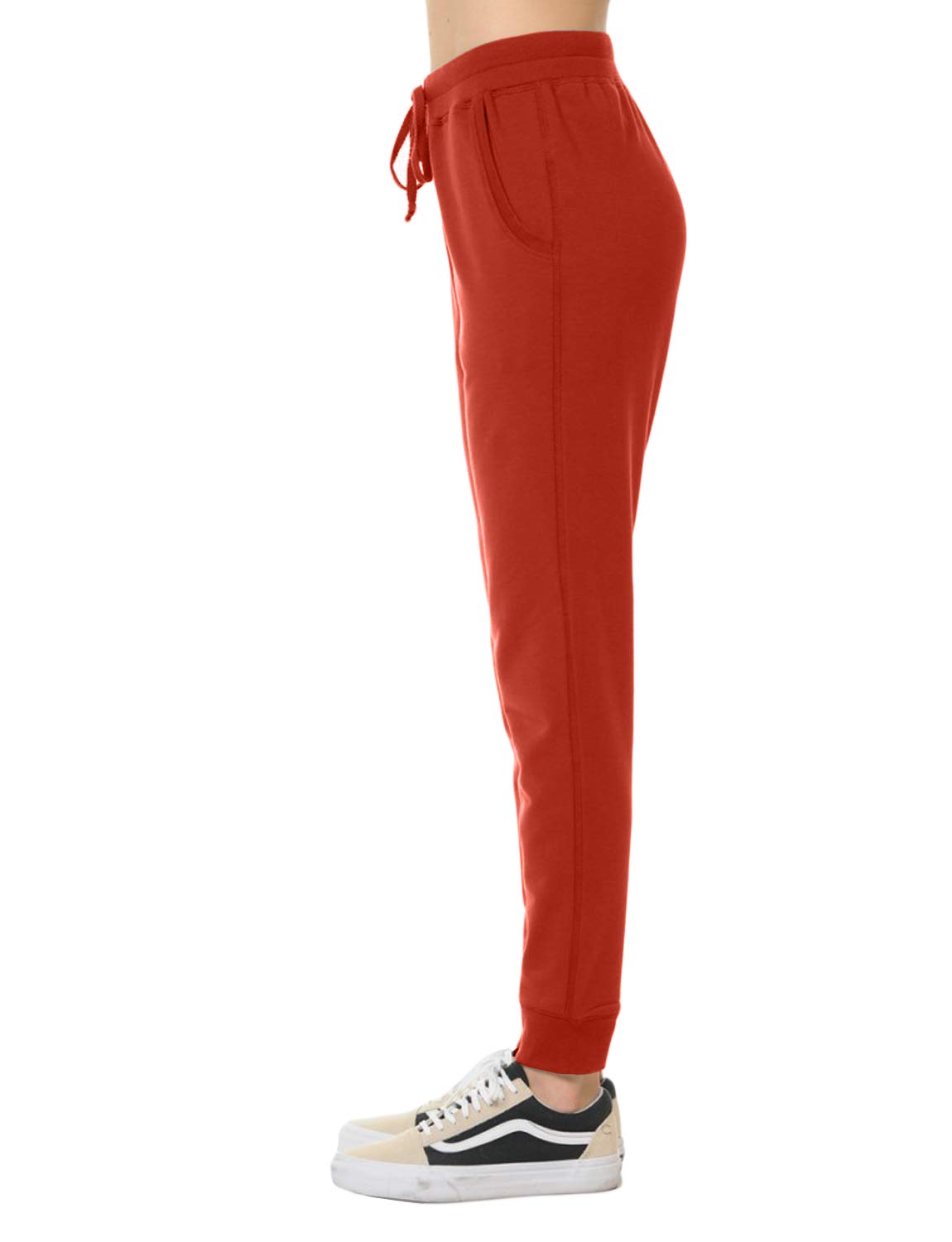 NE PEOPLE Women's Yoga Pants - High Waisted Cotton Workout Joggers with Pockets for Gym, Running & Lounge - Comfortable Sweatpants for Active Women (Sizes S-3XL) - Perfect for Yoga, Pilates, Home Workouts & Casual Wear