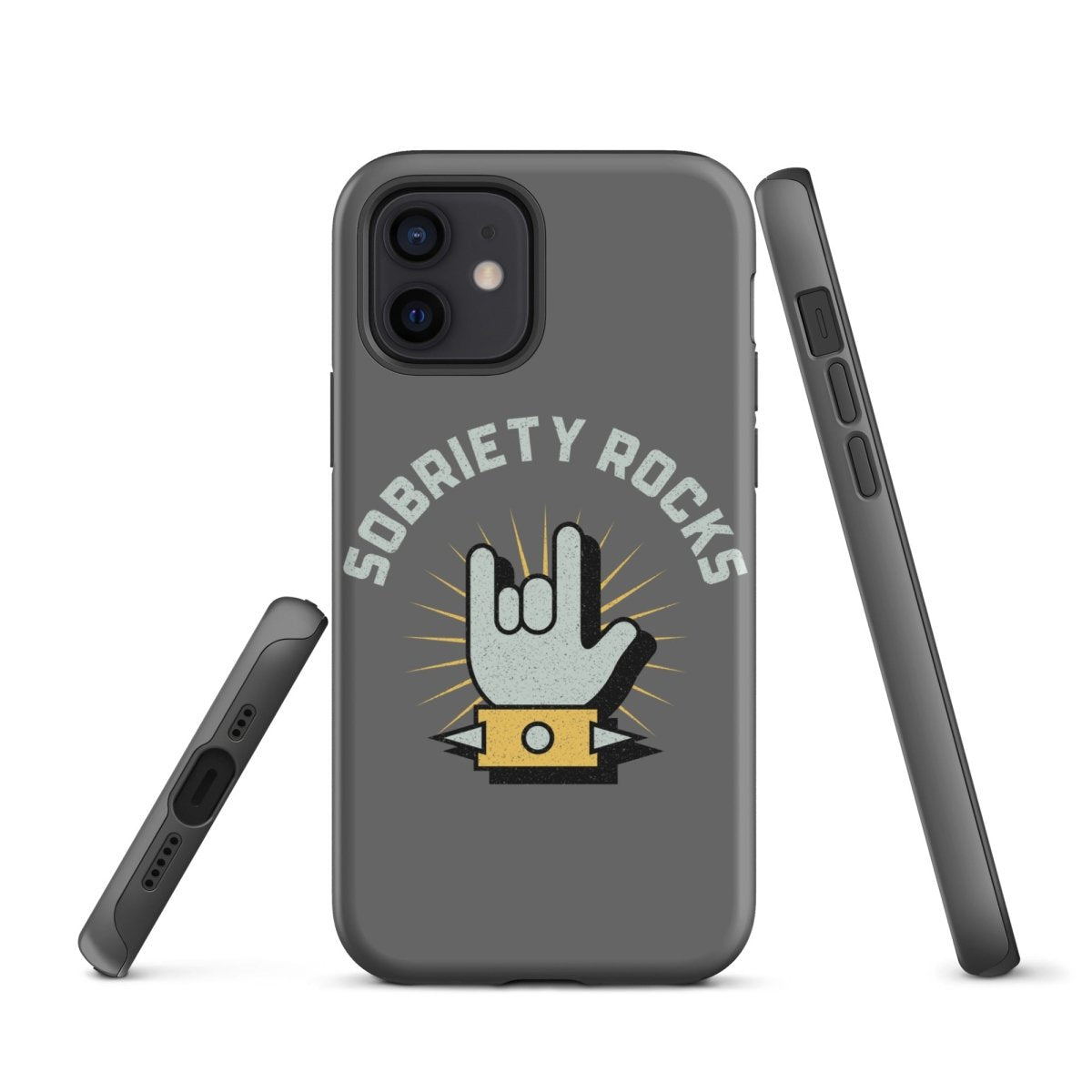 Premium Sobriety Rocks Tough Case for iPhone® - Durable Protection for Everyday Use & Outdoor Adventures