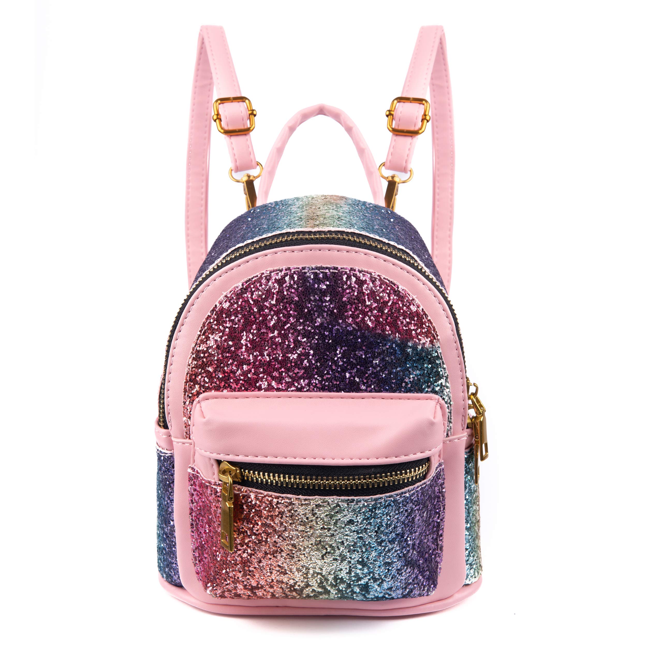 Sparkly Mini Backpack for Women - Convertible Shoulder Bag & Crossbody Purse with Rhinestones | Perfect for Travel, Parties & Everyday Use