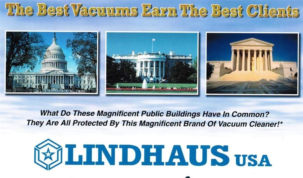 Lindhaus RX HEPA Eco Force 380e 15 Commercial Upright Vacuum Cleaner - Powerful HEPA Filtration for Offices, Hotels & Commercial Spaces
