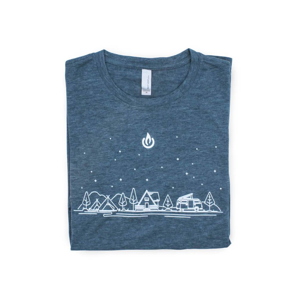 Starry Night T-Shirt for Men & Women | Vintage Van Gogh Inspired Graphic Tee | Soft Cotton Casual Shirt for Art Lovers, Date Night & Festival Outfits