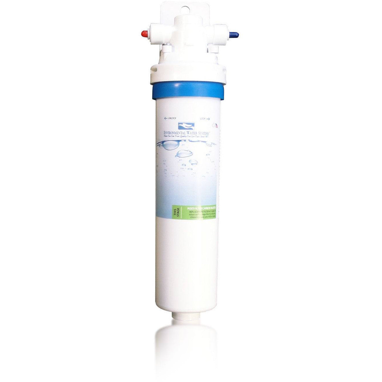EWS SS 1.0 Under Sink Single Stage Drinking Water Filtration System - Clean & Safe Water for Home, Kitchen, and Office Use