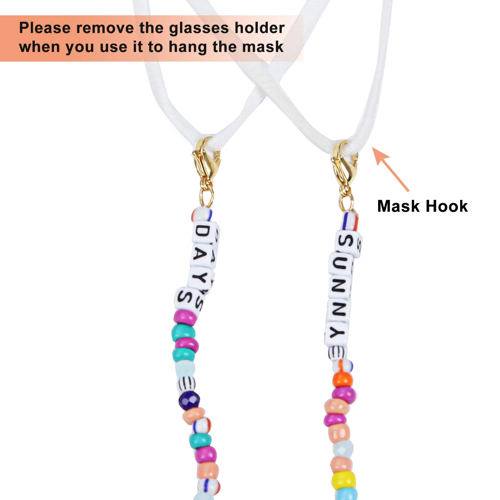 UENTIP Eyeglass Chain for Women - Stylish Sunglass Holder Strap & Eyeglass Necklace - Perfect for Reading, Driving, and Outdoor Activities