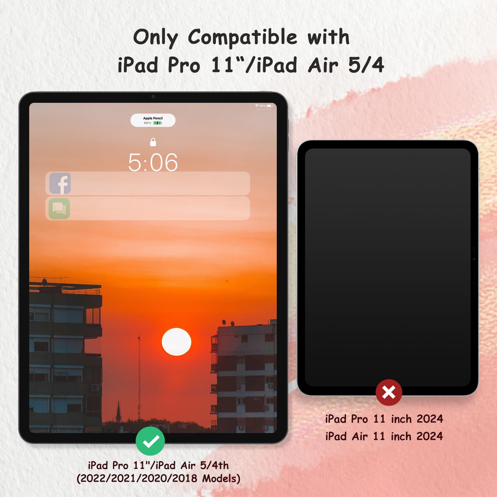 Bersem 2-Pack Matte Paperfeel Screen Protector for iPad Pro 11