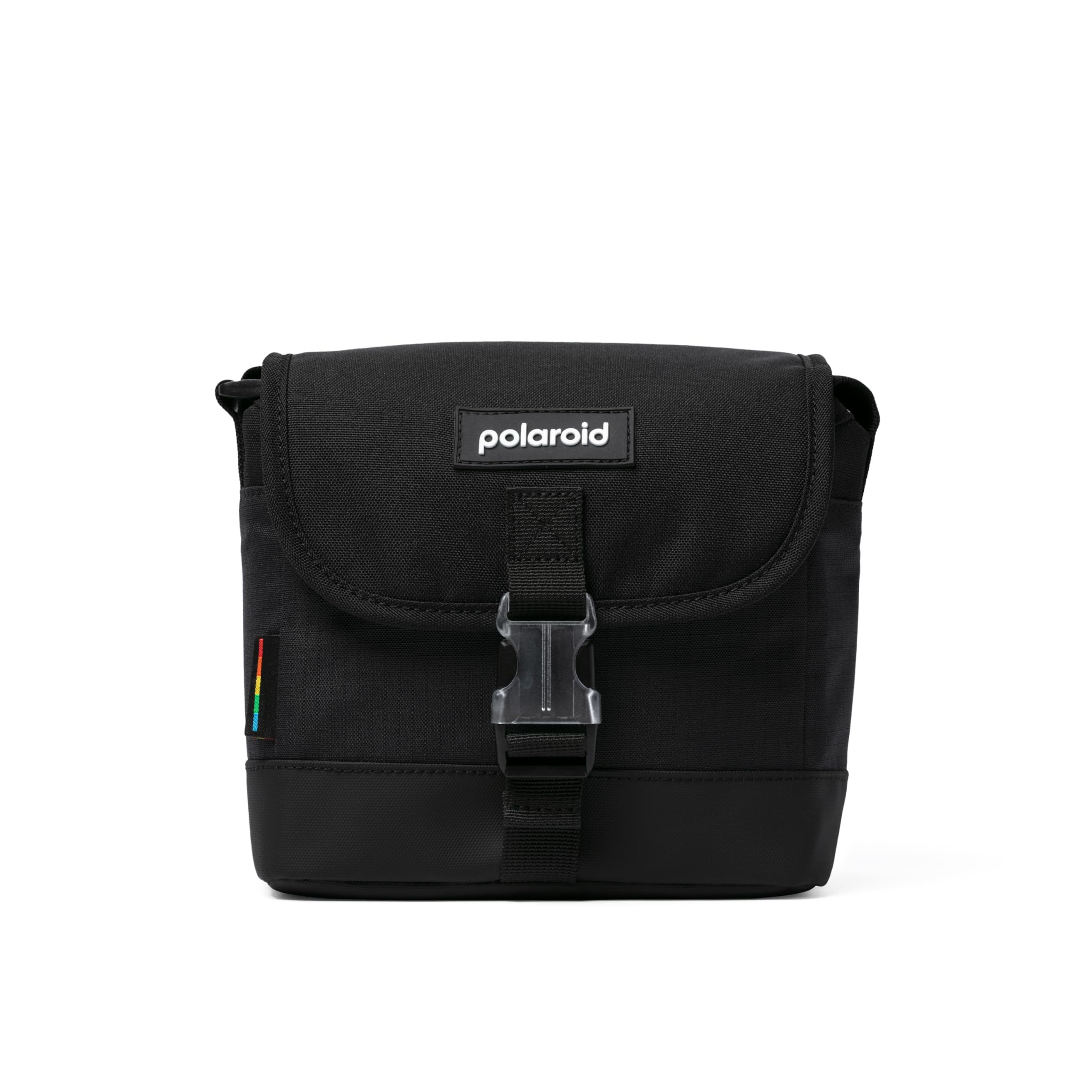 **Vintage Polaroid Box Camera Bag - Black, Waterproof & Durable for Instant Film Cameras - Perfect for Travel, Photography Enthusiasts & Everyday Use**