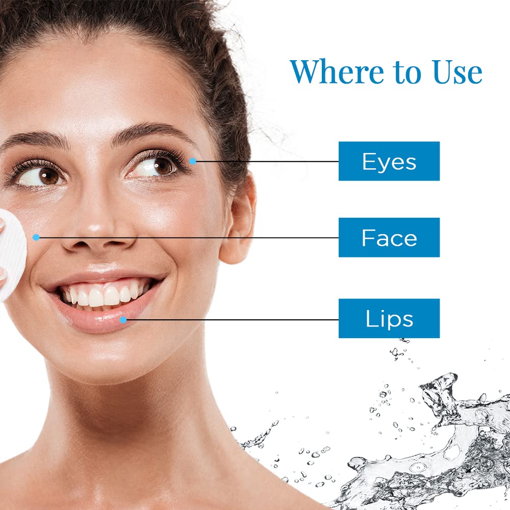 Body Drench Micellar Water - 3-in-1 Cleansing Makeup Remover & Hydrating Face Cleanser for Sensitive Skin | Removes Waterproof Makeup | Gentle Facial Wash (8.5 fl oz) | Perfect for Daily Skincare & Travel