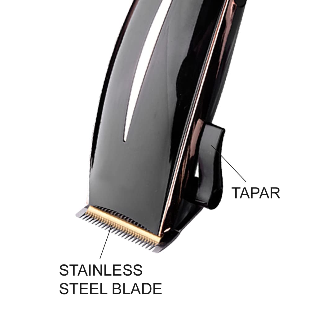 Professional DSP High-Speed Hair Clipper - Cordless Electric Trimmer for Men with Low Noise & Ergonomic Design - Perfect for Home Haircuts, Beard Trimming, and Body Grooming