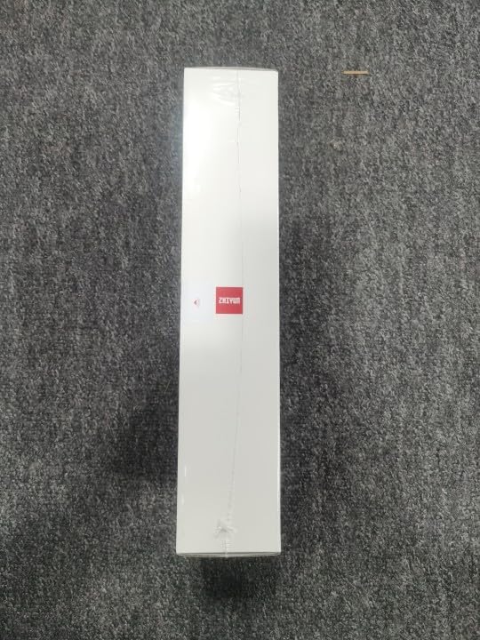 ZHIYUN Smooth 5S White Smartphone Gimbal Stabilizer for iPhone 14/13/12/11/SE & Samsung Android - 3-Axis Handheld Stabilizer with Mini LED Light for YouTube TikTok Vlogging, Live Streaming & Travel Videography