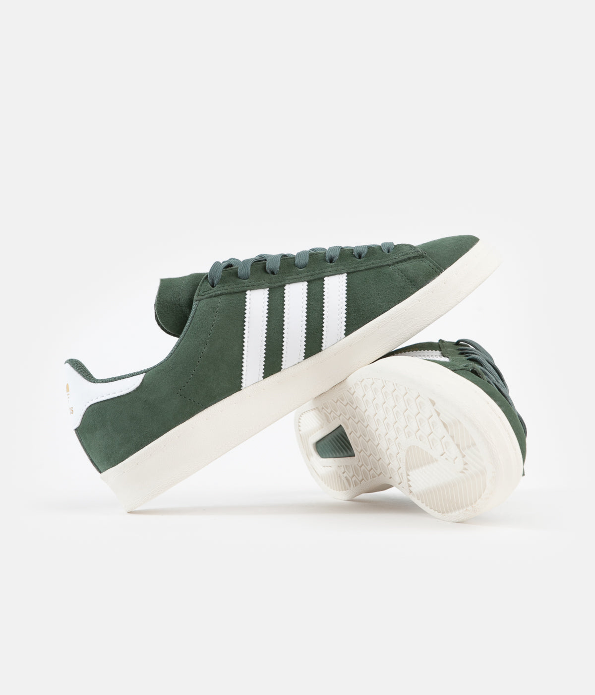Adidas Campus ADV Sneakers - Green Oxide / White / White | Men's Casual Shoes for Streetwear & Everyday Comfort