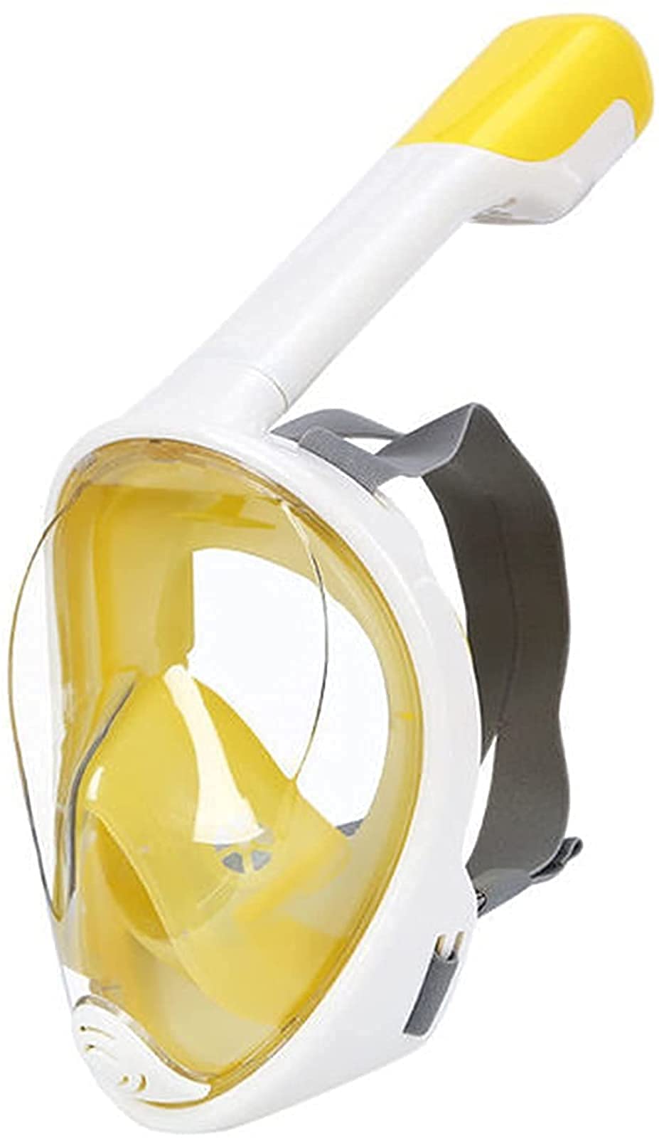 Snorkeling Mask for Adults - Clear Vision Diving Equipment (Yellow, L/XL) for Beach & Pool Adventures
