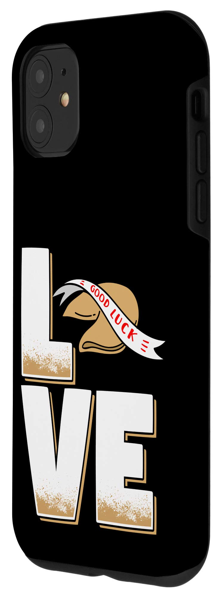 iPhone 11 Love Fortune Cookie Phone Case - Cute & Protective Cover for iPhone 11 - Perfect for Valentine's Day, Anniversary Gifts & Daily Use