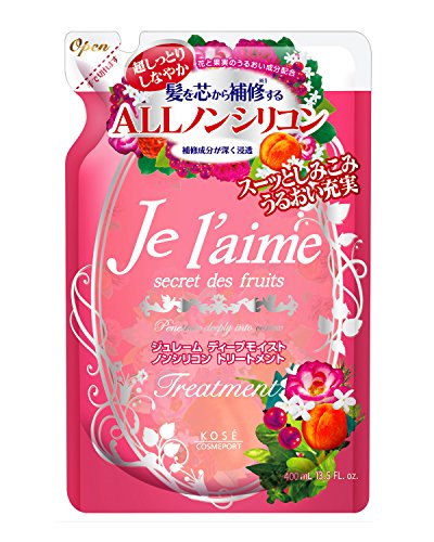 KOSE Je Laime Deep Moist Treatment Refill - Hydrating Hair Mask for Dry & Damaged Hair - At-Home Salon Quality Hair Care for Smooth & Shiny Locks