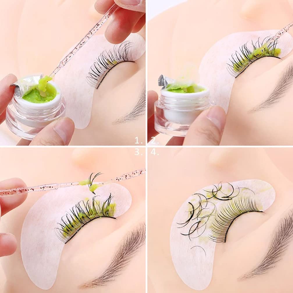 FOMIYES 200pcs Disposable Eyelash Extension Micro Brushes - Mascara & Eye Makeup Cleaning Wands for Professional Salon & Home Use