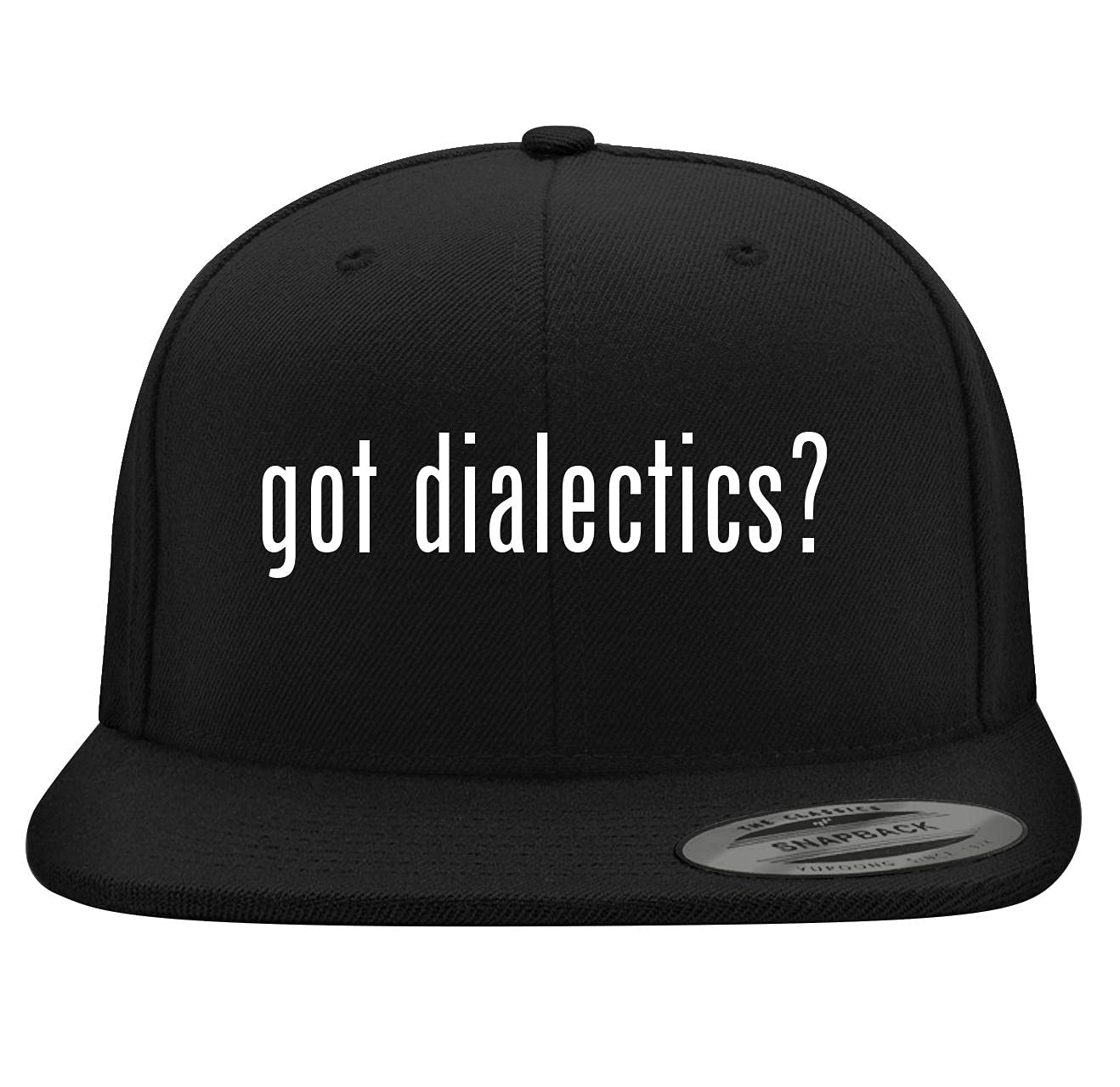 Yupoong 6089 Structured Flat Bill Snapback Hat - Embroidered Trendy Baseball Cap for Men & Women | Cool Designs & Dialectics | Perfect for Streetwear, Casual Outfits & Sports Events