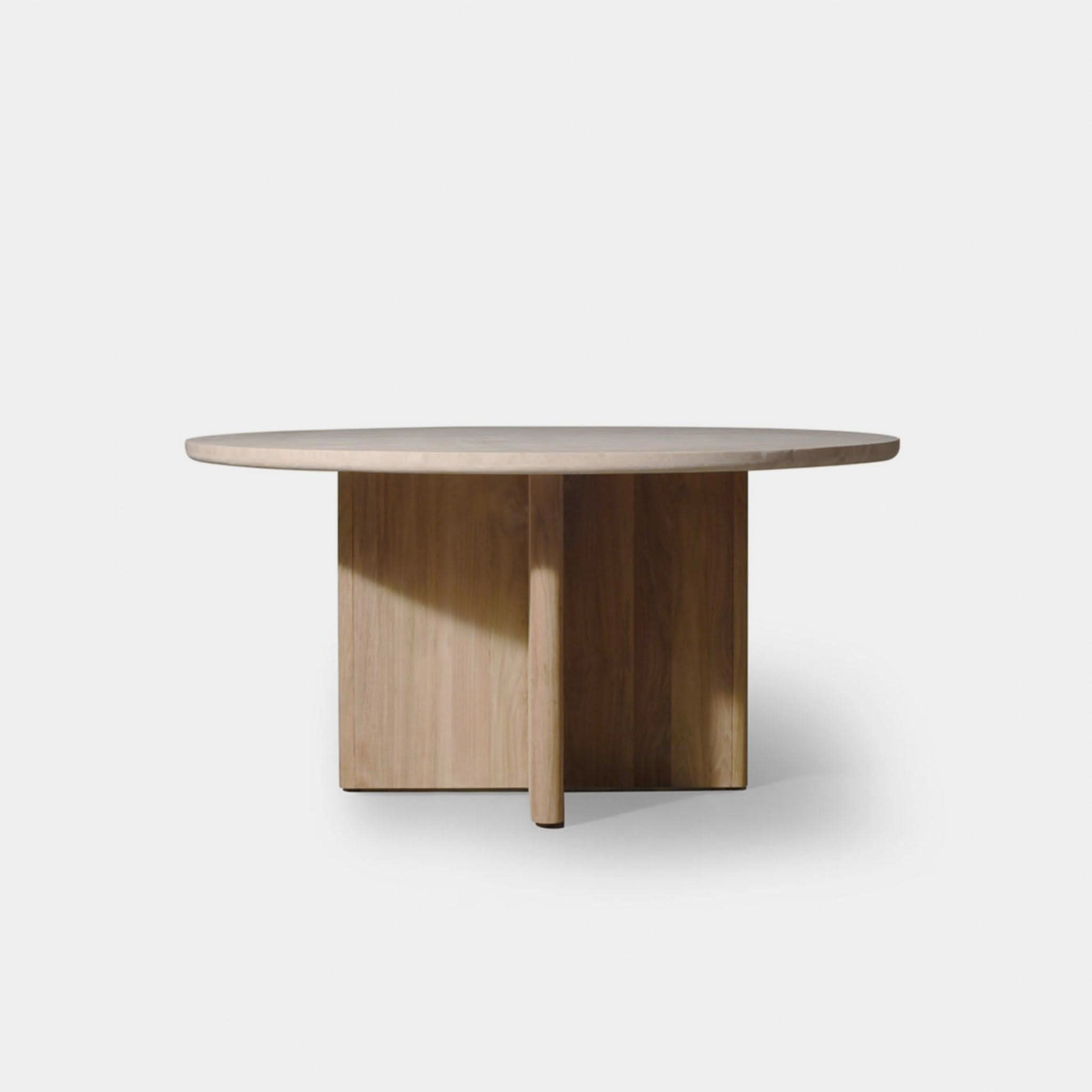 Victoria Teak Round Dining Table 1500 - Premium Outdoor & Indoor Dining Table for Patio, Garden, Restaurant & Home Decor