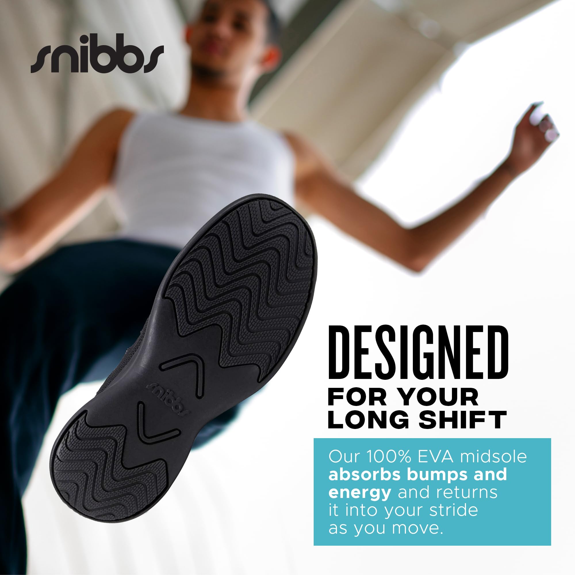 Non-Slip Work Shoes for Men & Women - Slip-Resistant Comfortable Shoes for Restaurant, Kitchen, Hospital & Daily Wear - Orbit Anti-Skid Walking Shoes