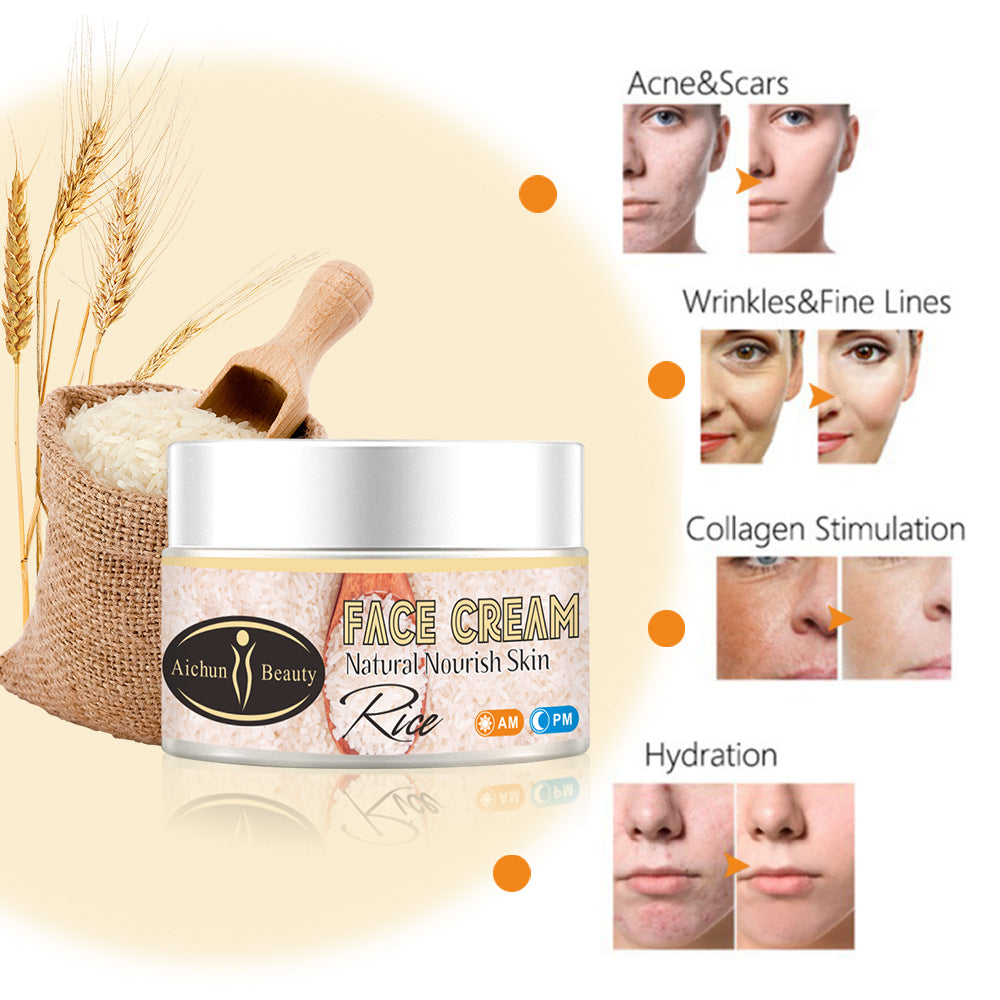 Hydrating & Brightening Skincare Set - Face Moisturizer & Serum for Glowing Skin - Perfect for Daily Routine & Night Care
