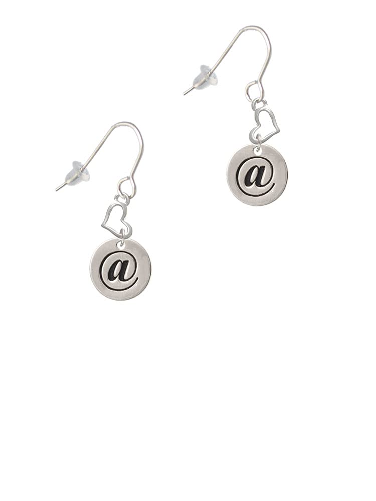 Silver Heart French Earrings – Delicate Jewelry for Women