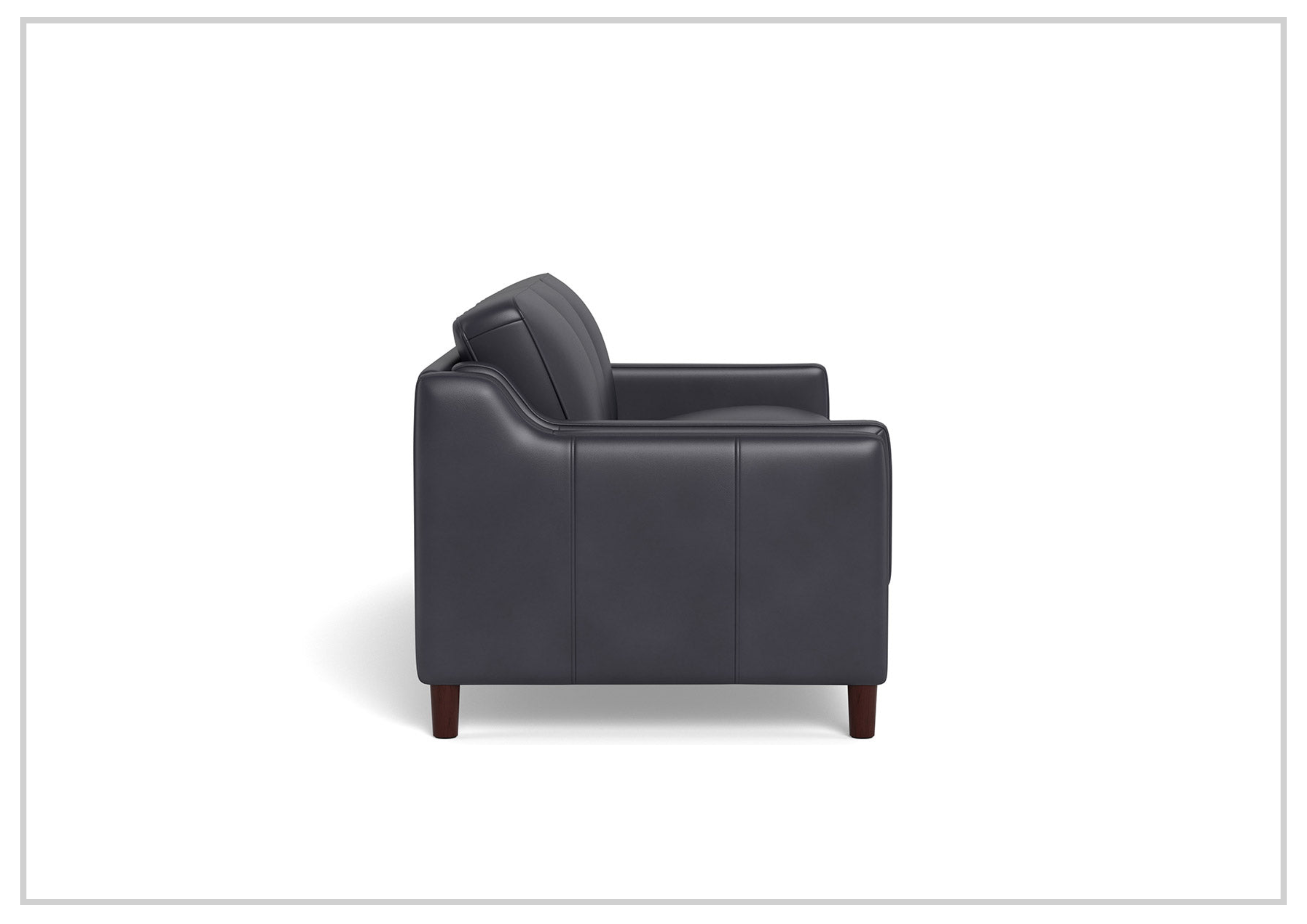 Hydeline Bella 3-Seater Leather Sofa with Track Arms - Modern Living Room Furniture for Home & Office Comfort | Perfect for Lounging, Entertaining & Small Spaces