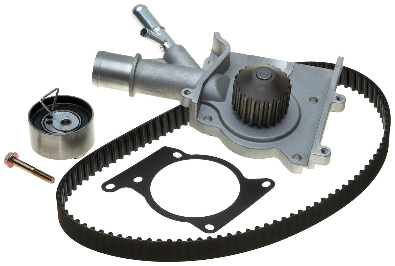 ACDelco Professional TCKWP283 Timing Belt Kit with Water Pump & Tensioner - Complete Engine Timing System Replacement for GM Vehicles | Perfect for DIY Mechanics & Auto Repair Shops