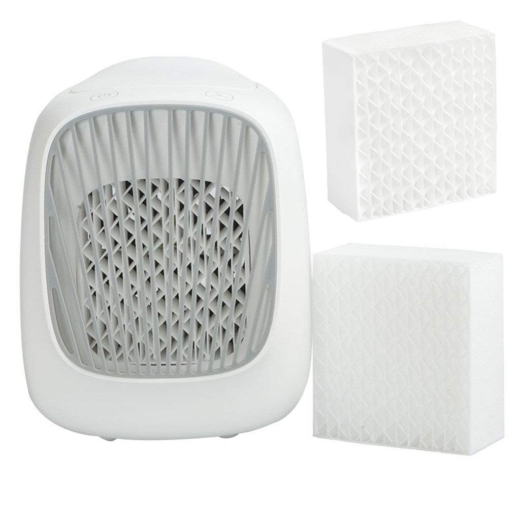 Portable Air Conditioner Fan Cooler - Mini Desktop AC Unit for Home, Dorm & Office - Personal Cooling with Refrigeration Function - Perfect for Small Spaces, Bedrooms & Workspaces