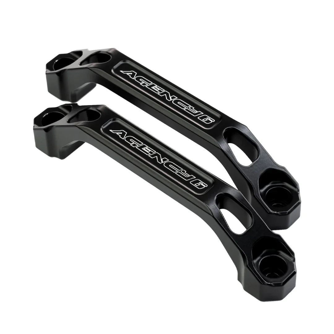 Agency 6 Billet Aluminum Grab Handles for Jeep Wrangler & Gladiator - Off-Road Adventure & Truck Accessories