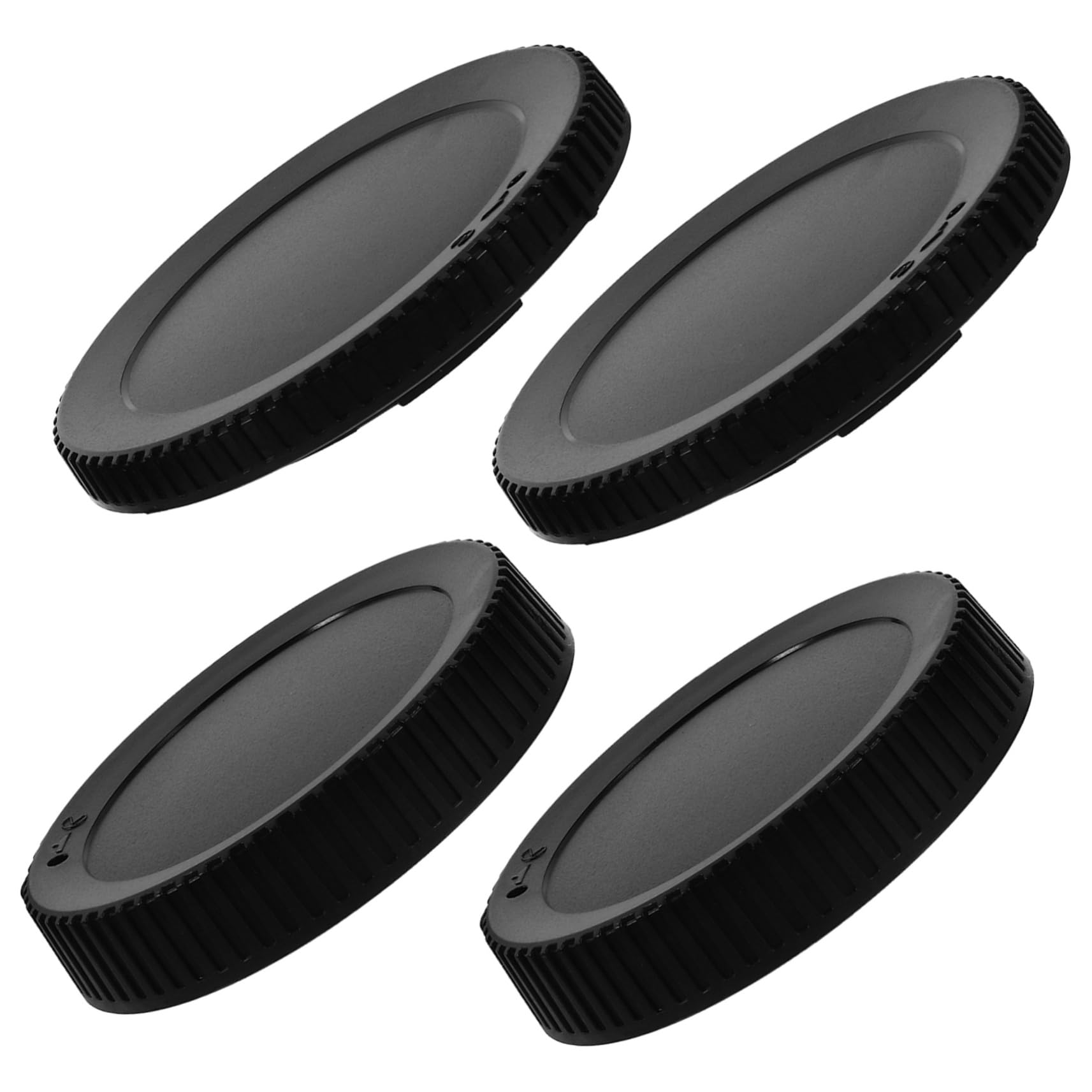 HOMSFOU 3 Sets Lens Cap Camera Accessories - ABS Dust Cover for Front & Rear Camera Lens Protection - Perfect for DSLR, Mirrorless, and Digital Cameras - Ideal for Travel, Photography, and Professional Shoots
