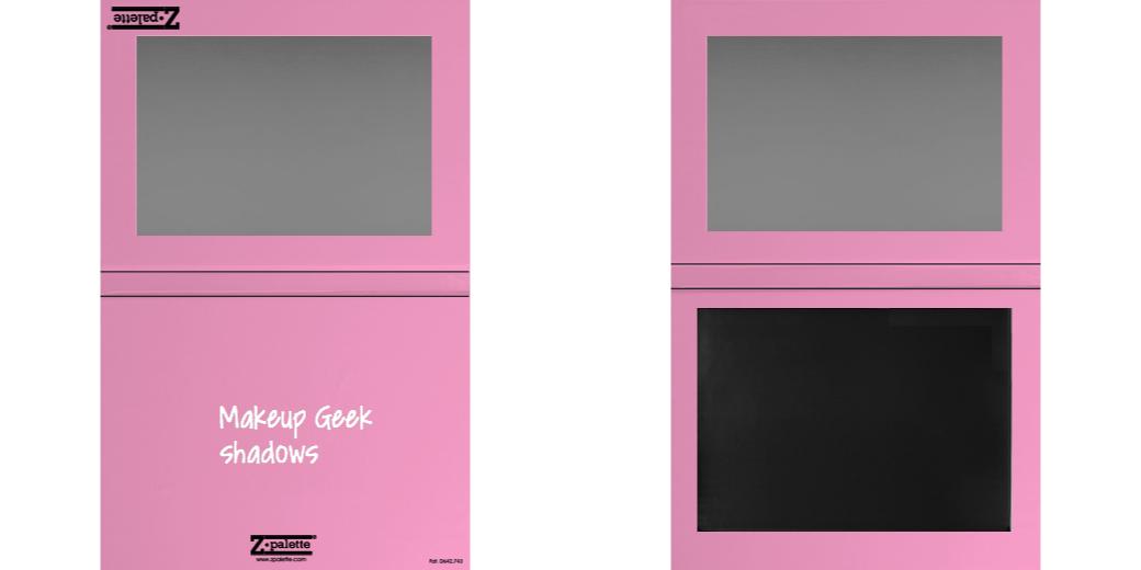 Custom Extra Large Magnetic Makeup Palette - Professional Empty Eyeshadow & Blush Organizer for Travel, Home & Salon Use
