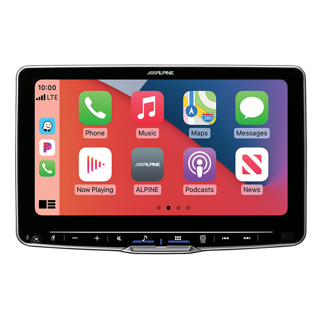 Alpine iLX-F511 Halo 11 Floating HD Multimedia Receiver with Wireless Apple CarPlay & Android Auto - Premium Car Stereo for Seamless Music Streaming & Hands-Free Calling