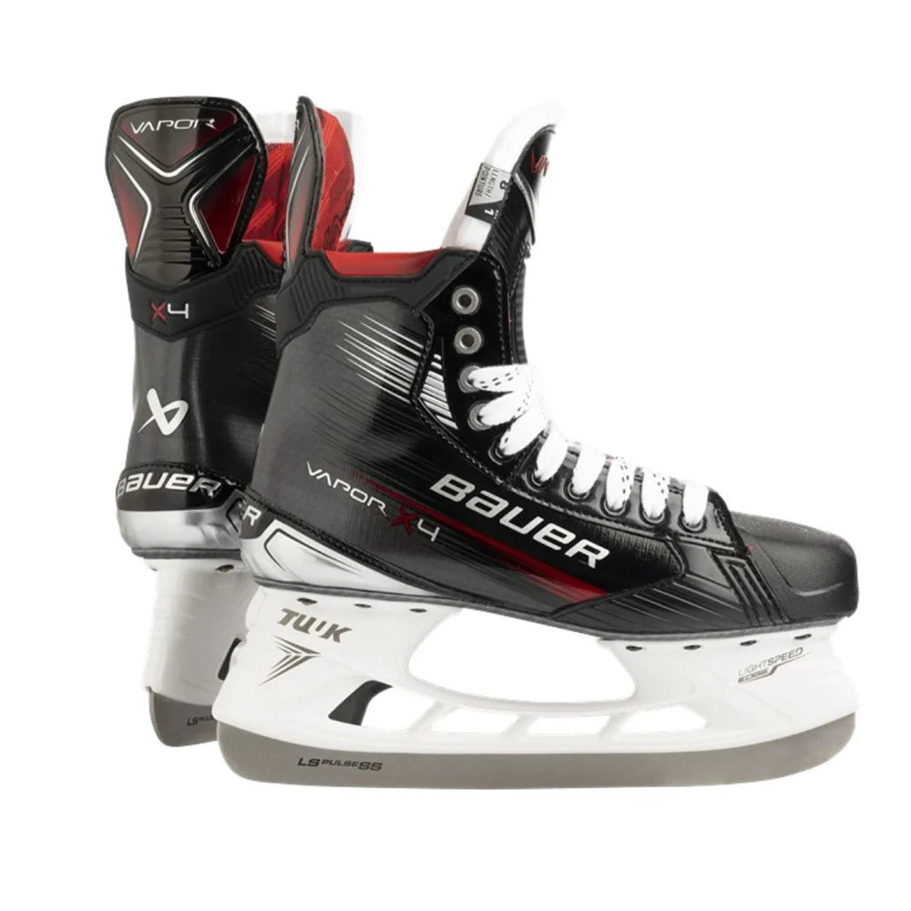 Bauer Vapor X4 Intermediate Hockey Skates - Lightweight Performance Skates for Youth & Adult Players - Perfect for Ice Hockey Training & Games