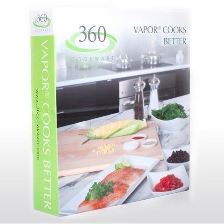 360 Cookbook - Healthy & Tasty Vapor Cooking for Home Chefs | Perfect for Quick Meals, Diet Plans & Family Dinners