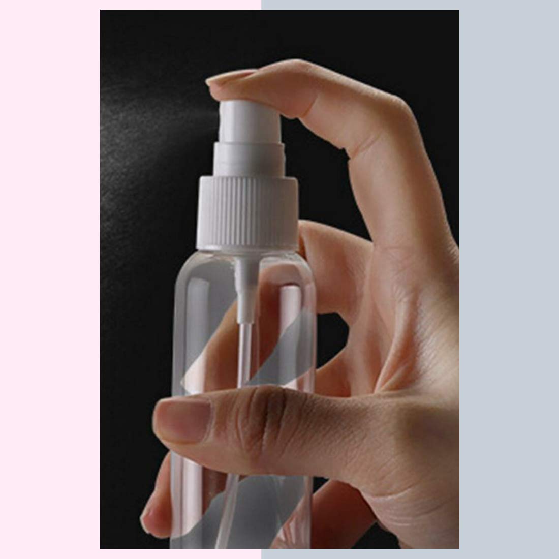GUBB Travel-Sized Leakproof Spray Bottle for Face & Hair - Portable Toiletries Atomizer for Skincare, Haircare & Travel Essentials | Perfect for Gym, Vacation & Daily Use