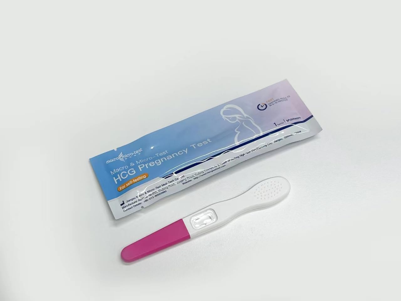 HCG Pregnancy Test Kit - Early Detection, Accurate Results for Home Use | Best for Trying to Conceive & Fertility Tracking