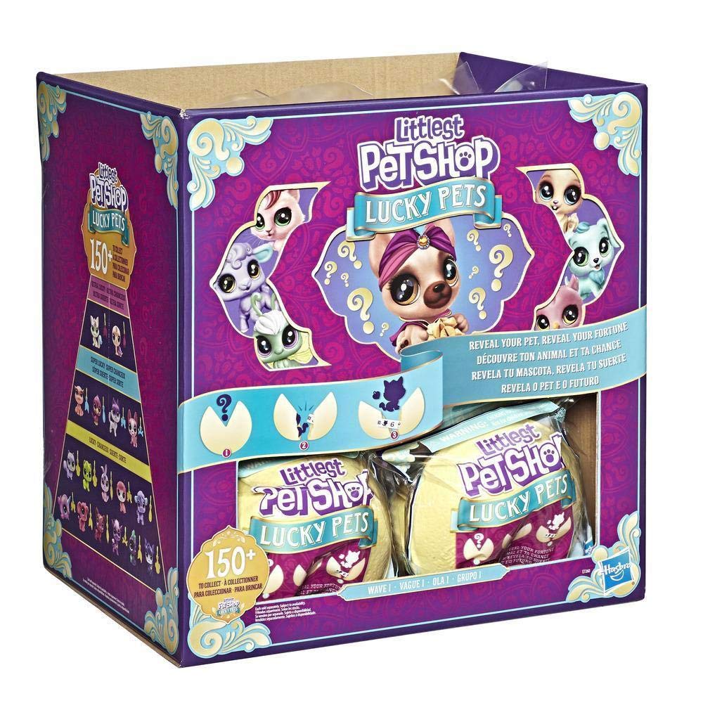 Littlest Pet Shop Mystery Figurine - Lucky Pets with Charms for Kids Collectibles