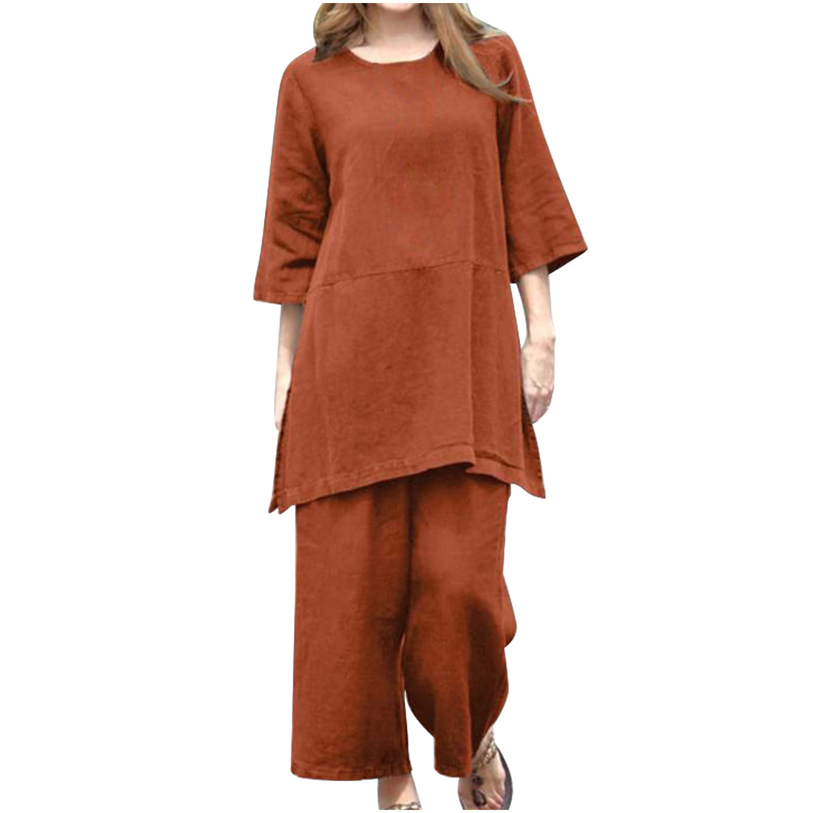 2 Piece Summer Outfits for Women - Linen Shorts & Dress Beach Vacation Sets | Casual Beachwear, Bridal Getaway Outfits, Tropical Holiday Style for Seaside Resorts and Summer Getaways