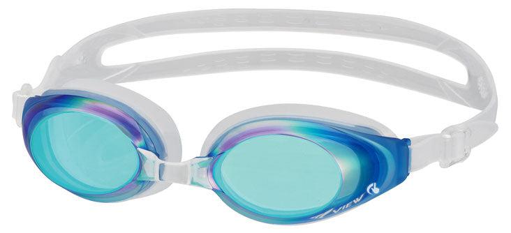 VIEW V630 Mirrored Swimming Goggles - Anti-Fog UV Protection for Competitive Swimming & Training - Perfect for Pool, Open Water & Triathlon