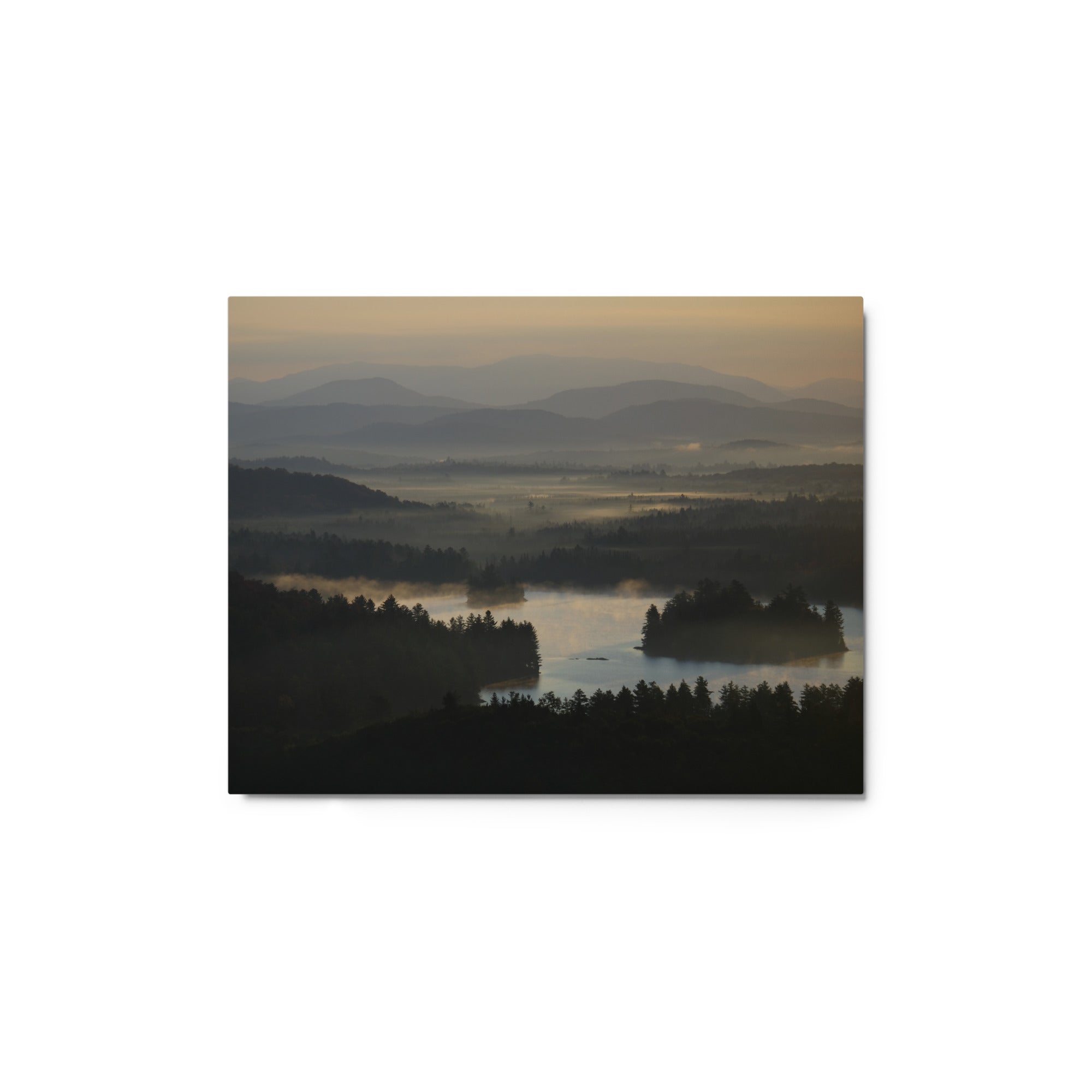 Adirondack Layers Metal Print - Premium Wall Art for Home & Office Decor - Perfect for Living Rooms, Bedrooms & Gifts