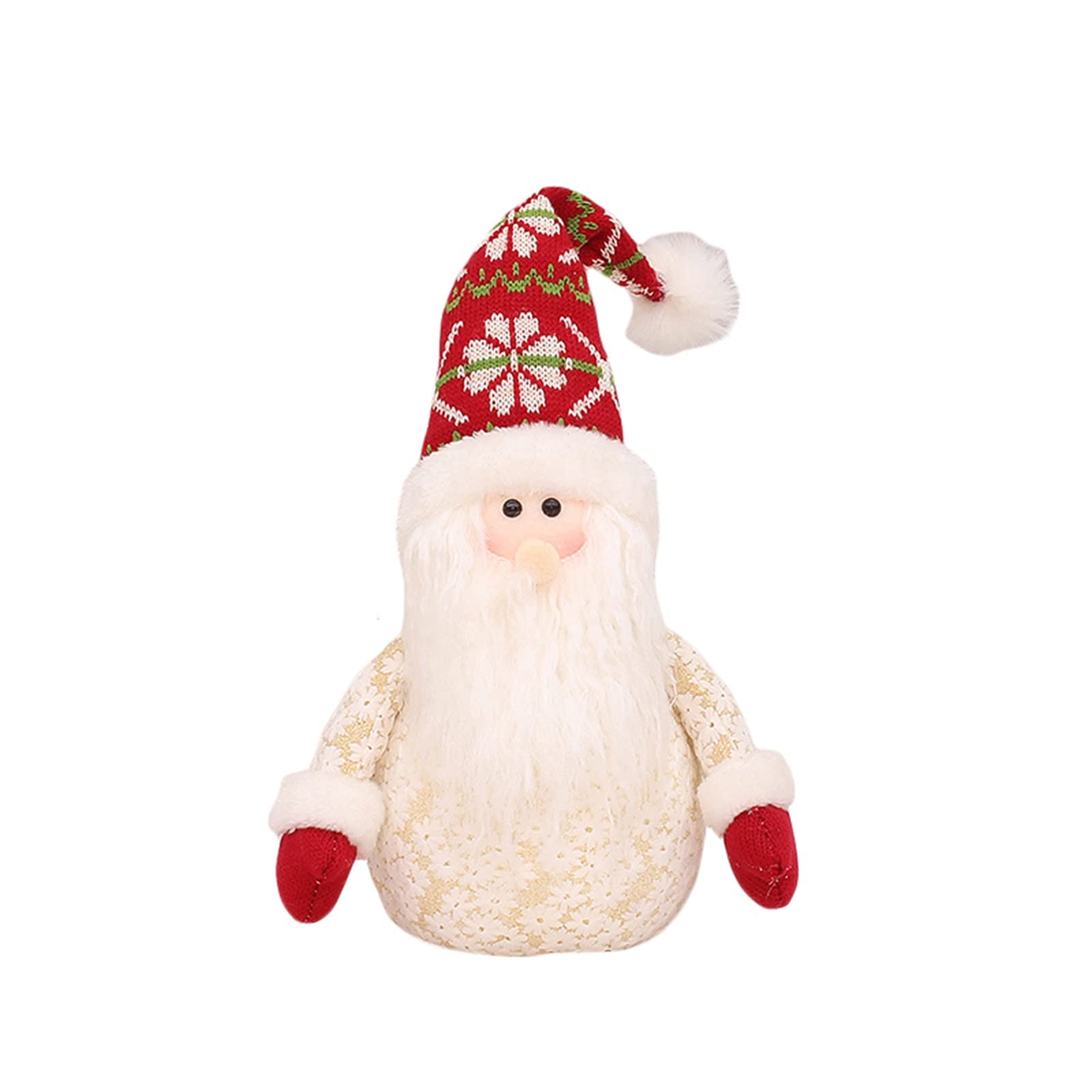 Christmas Plush Doll for Kids - Snowman & Santa Claus Stuffed Animal Toys, 23