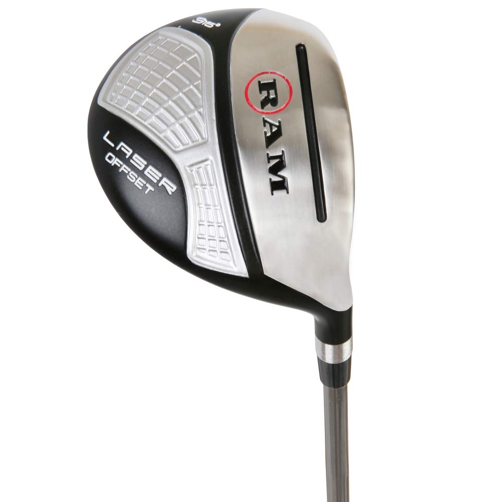Ram Golf Laser Anti-Slice Offset Fairway Wood for Men (Right Hand) - Perfect for Improving Accuracy and Distance on the Course