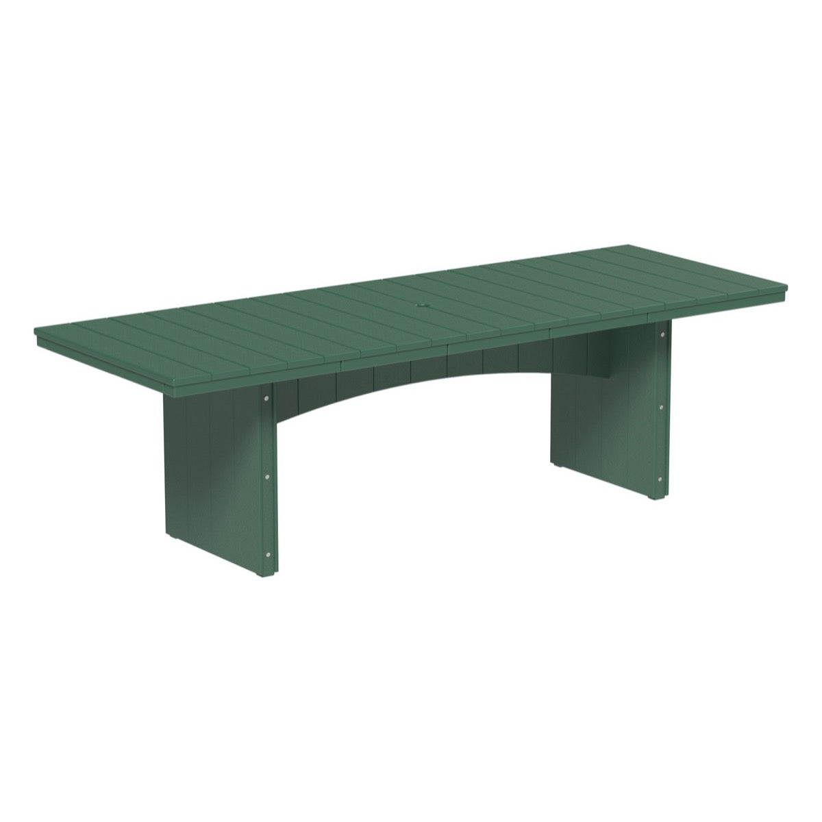 LuxCraft Modern Rectangular Dining Table 3ft x 8ft - Urban Style Solid Wood Kitchen Table for Dining Room, Restaurant & Small Space - Perfect for Family Gatherings, Dinner Parties & Home Decor