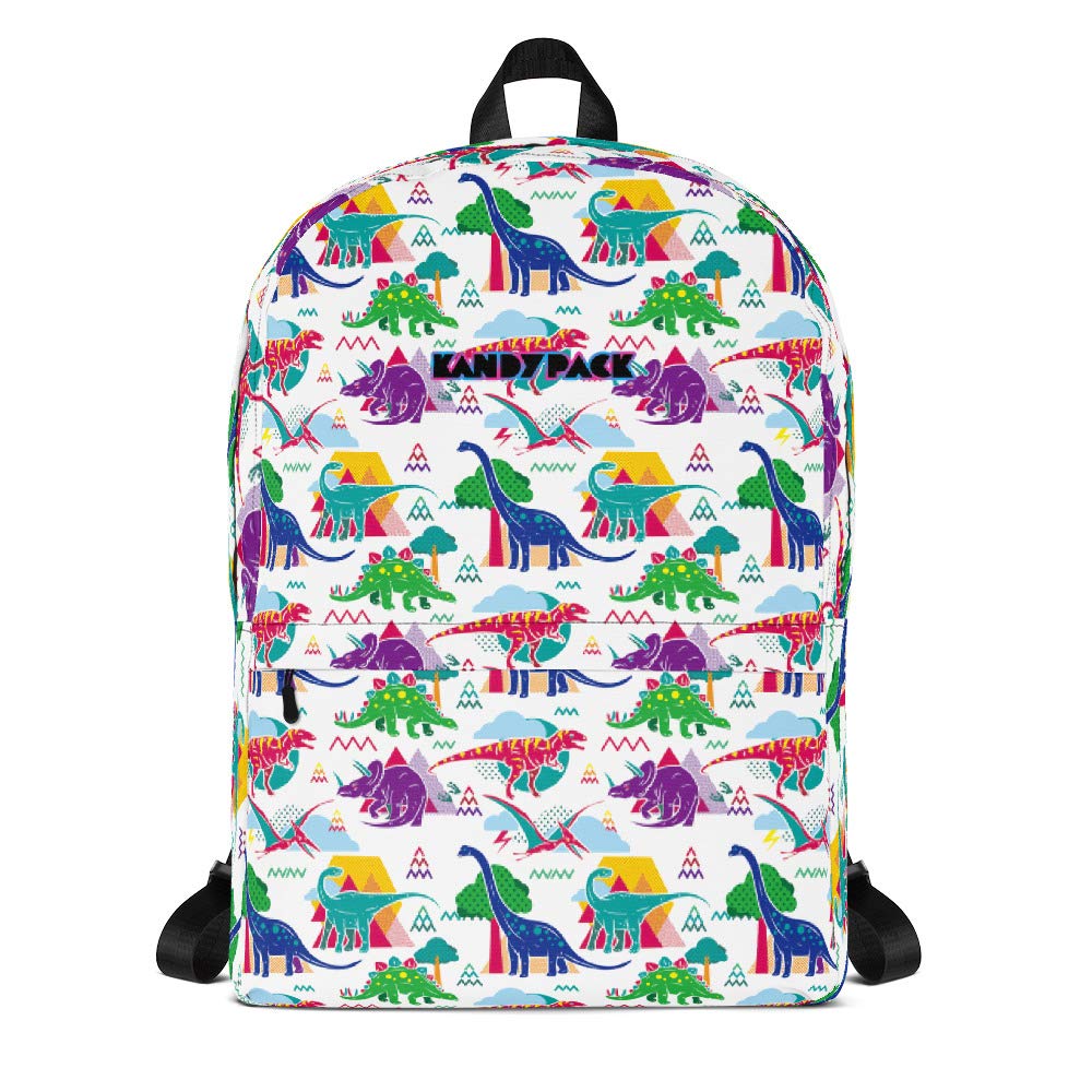 Dinosaur Backpack for Kids - Cute Dino School Bag with Adjustable Straps & Multiple Pockets - Perfect for School, Travel & Outdoor Adventures
