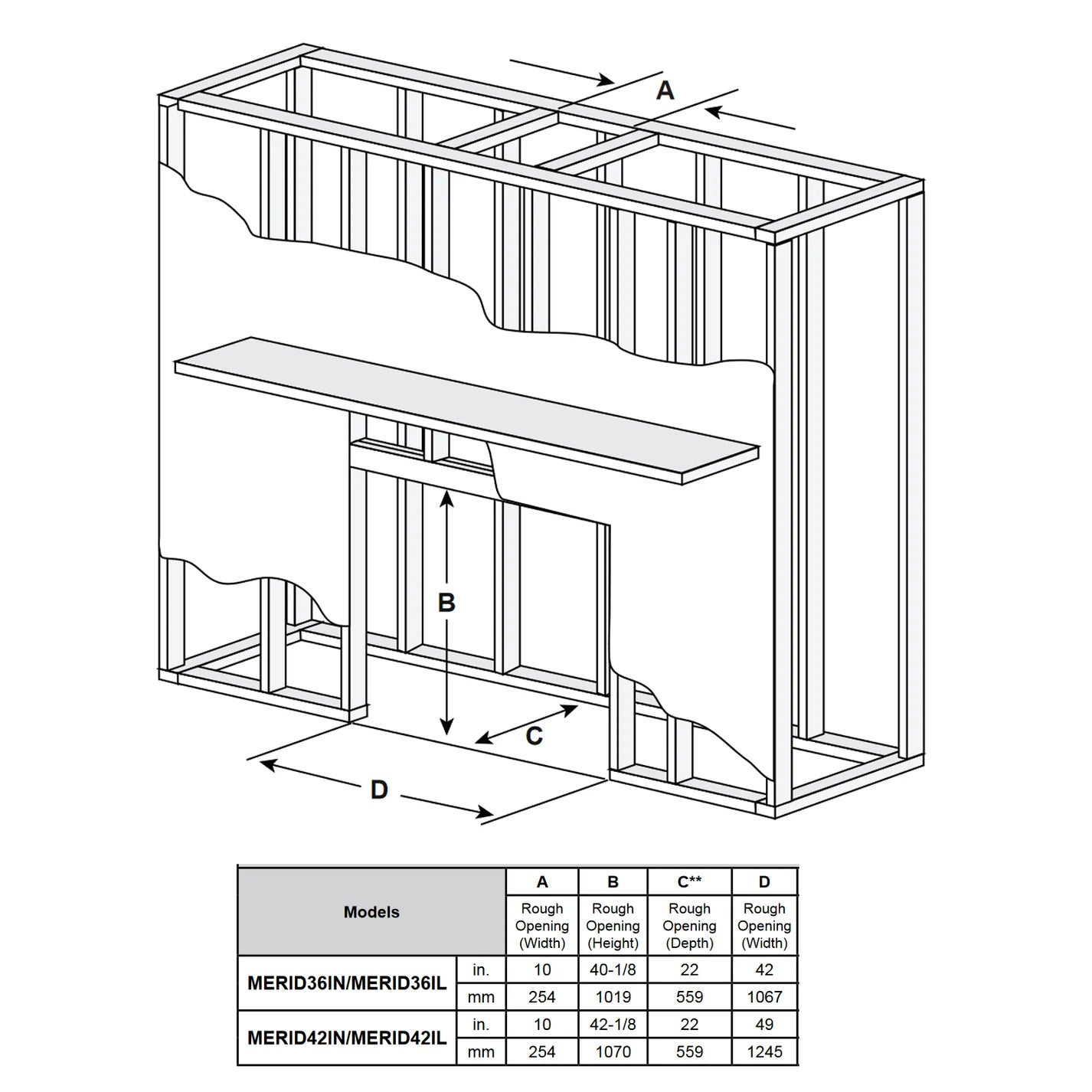 Majestic Quartz 42 Direct Vent Gas Fireplace - 42