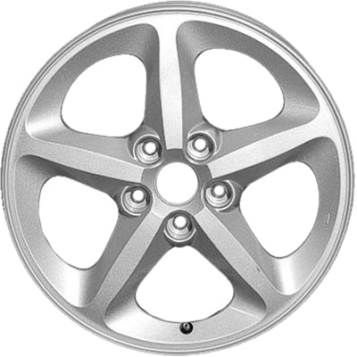 2006-2010 Hyundai Sonata 17 Inch OEM Silver Alloy Wheel Rim ALY070727 529103K330 - Perfect Replacement for Damaged Wheels & Car Upgrades